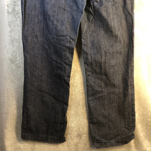 Cambio Jeans Women's 16 Blue Dark Norah Straight Zip Denim Casual Style 006663 - Picture 9 of 15